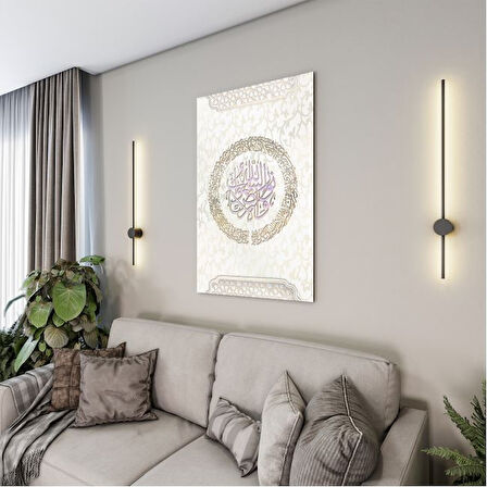 Dini Cam Tablo - Yatay Hat Sanatı - Dini Motif 06-039