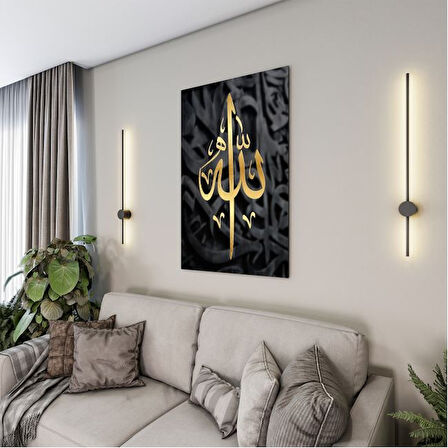 Dini Cam Tablo - Yatay Hat Sanatı - Dini Motif 10-038