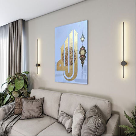 Dini Cam Tablo - Dini Motif - Yatay Motif 13-007