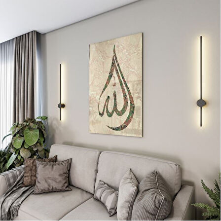 Dini Cam Tablo - Dini Motif - Yatay Motif 13-023