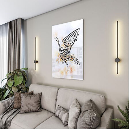 Dini Cam Tablo - Dini Motif - Yatay Motif 13-047