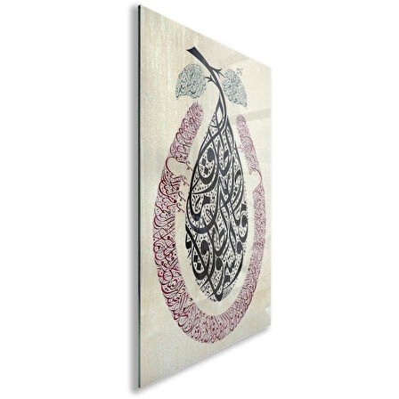 Dini Cam Tablo - Dini Motif - Yatay Motif 13-049