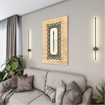 Dini Cam Tablo - Dini Motif - Yatay Motif 13-051