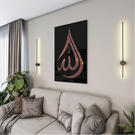 Dini Cam Tablo - Dini Motif - Yatay Motif 13-053