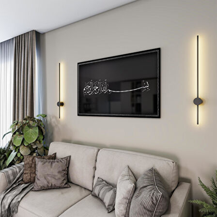 Dini Cam Tablo - Yatay Hat Sanatı - Dini Motif 19- 005