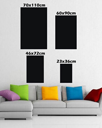 Atatürk Siyah Beyaz Dikey Cam Tablo Hediyelik Büyük Tablo Ev Ofis Dekoru