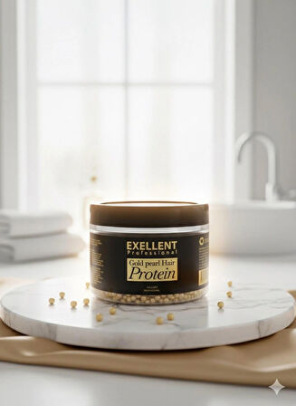 EXELLENT PROFESSIONAL Gold Pearl Hair Protein