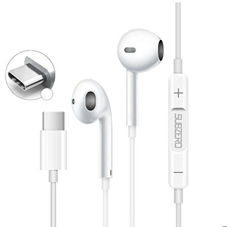 Samsung S23 - S23 FE - S23 Ultra - S23 Plus Kulaklık Kablolu Type-C Mikrofonlu