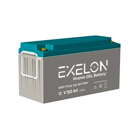 Exelon 12 Volt 150 Amper Jel Akü Derin Döngü Deep Cycle