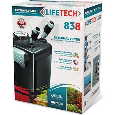 Lifetech 838 Akvaryum Dış Filtre