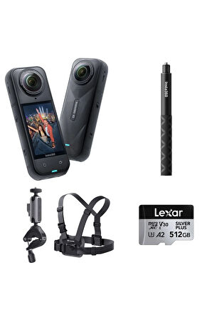 X5 Aksiyon Kamerası - Bisiklet Kiti 512 GB