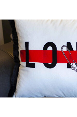 Lone Kadife Yastık Kırlent