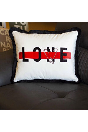 Lone Kadife Yastık Kırlent