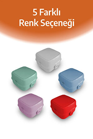 Bölmeli Beslenme Kutusu, Çocuk Kahvaltı Saklama Kabı, Öğrenci Okul Piknik Kamp Yemek Koyma Çantası
