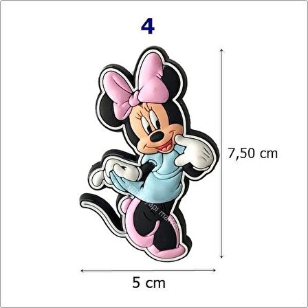 Çocuk Odası Mobilya Kulp Dolap Düğme Mini Mouse