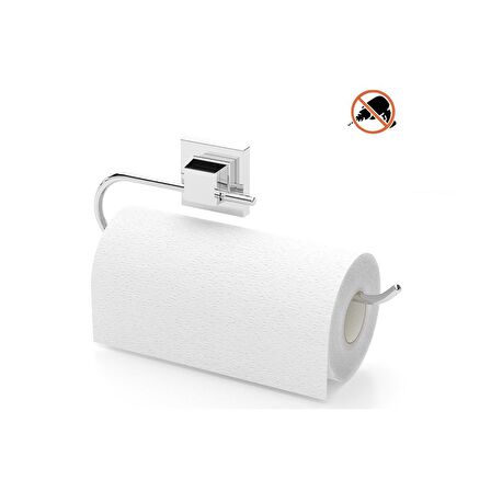 Tekno Tel EF-240 Yapışkanlı Banyo Mutfak Kağıt Havluluk Krom