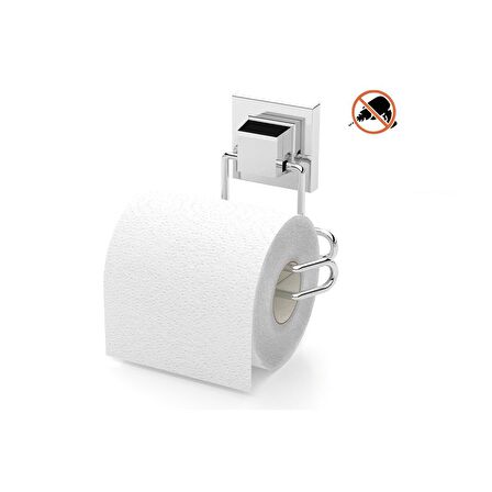 Tekno Tel EF-271 Yapışkanlı Tuvalet Wc Kağıtlık Krom