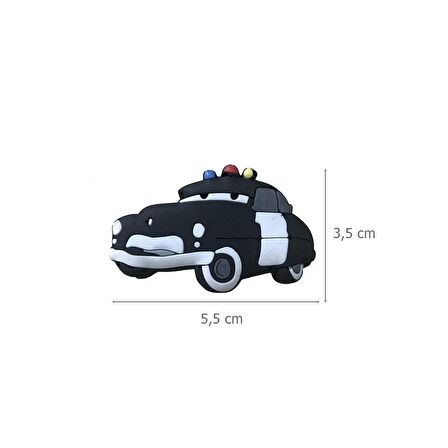Çocuk Odası Mobilya Kulp Dolap Düğme Polis Arabası