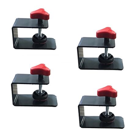 4 Adet Hands Çekmece Yüzü Önü Montaj Aparatı Ayarlı Metal