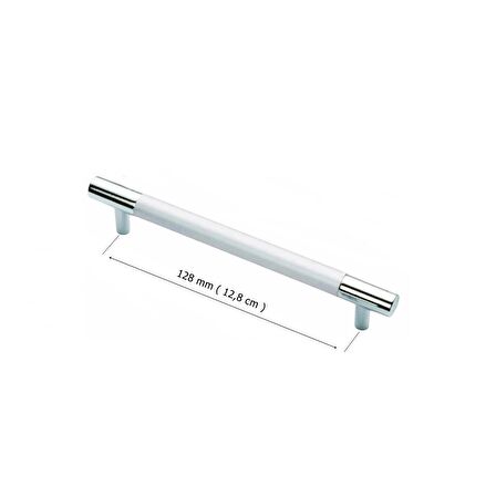 Alüminyum Mobilya Dolap Kulp 128 mm