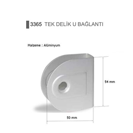 Islak Hacim Kompakt Wc Kabin Alüminyum U Bağlantı 