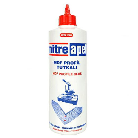 20 Adet Apel Mdf Profil Tutkalı 600 ml Şeffaf 