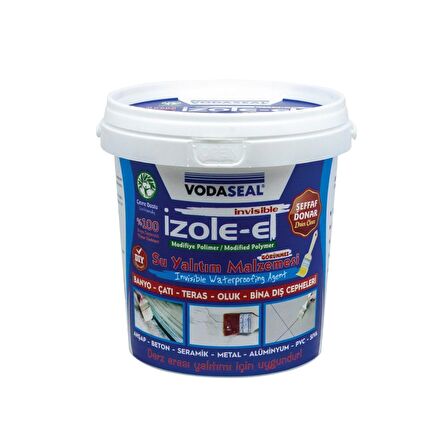 Vodaseal İzole Et Su Yalıtım Malzemesi Şeffaf 650 gr