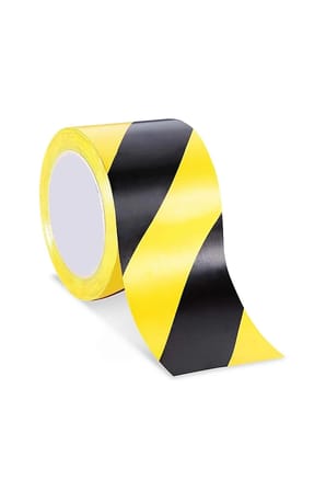 Segnan Zemin Yer İşaretleme Güvenlik Bandı Sarı Siyah 50 mm x 30 mt