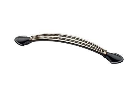 İnci Mobilya Dolap Çekmece Kulp 128 mm Siyah Altın