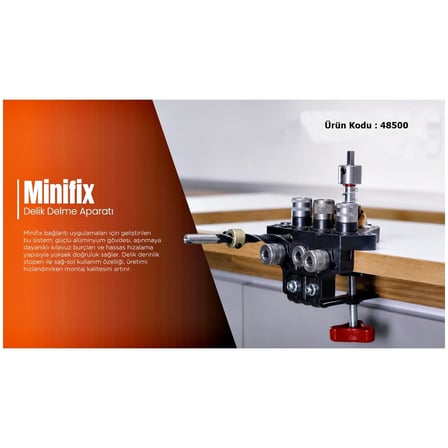 Hands Minifix Delik Delme Aparatı Metal 
