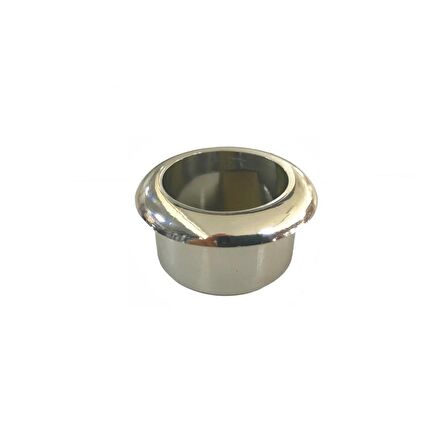 Doğalgaz Flex için 50 Adet Mermer Üstü Delik Tıpası Yüzük Krom