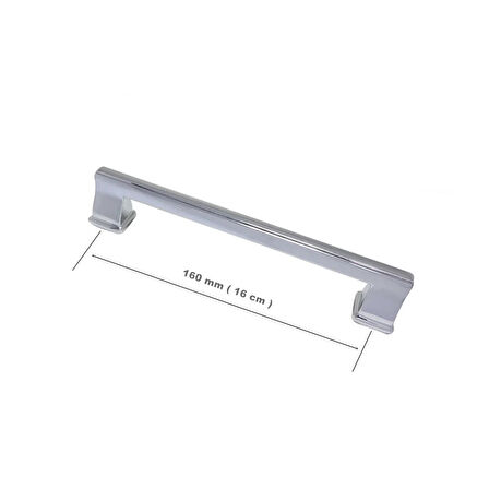 Doğanlar Techno 160 mm Mobilya Kulp Krom