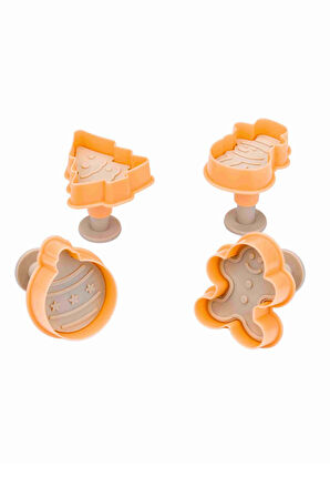 Desenli Basmalı Adam Çam Ağacı Yılbaşı Kurabiye Kalıbı Şekilli Şeker Yeni Yıl Hamur Kesici Aparat