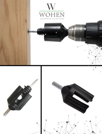 Ekonomik Paket, Güçlendirilmiş Sensörlü Çit Makinesi Seti, 50 İzolatör, 500 m ip