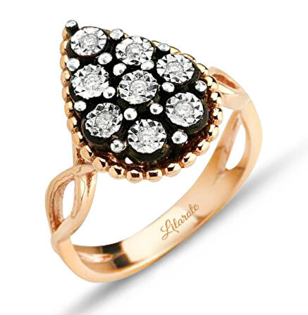 Damla Model Elmas Yüzük