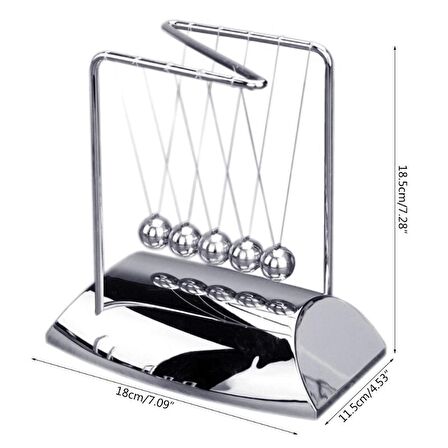 Hediyelik Dekoratif Çarpışan Newton Denge Topları Z Newton Stres Beşiği