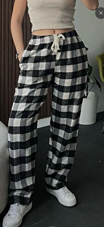 Ekoseli eşofman altı /Pantalon