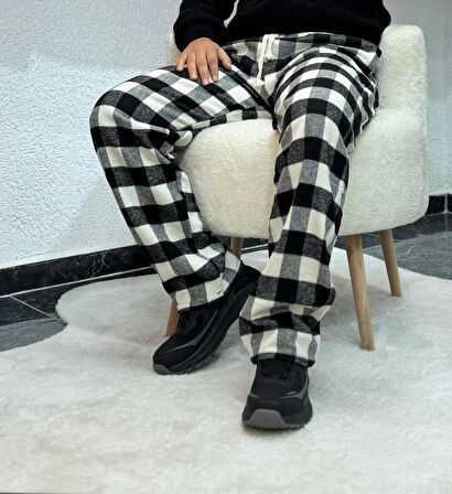 Ekoseli eşofman altı /Pantalon