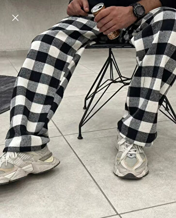 Ekoseli eşofman altı /Pantalon