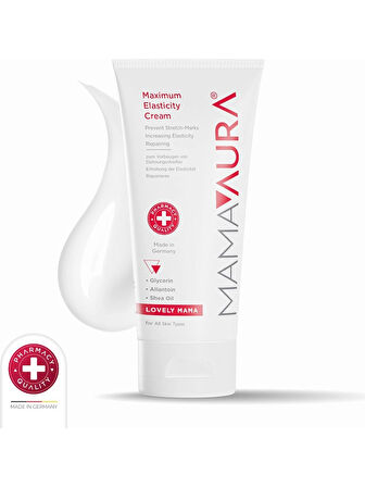 Mamaaura Hamileler Için Çatlak Önleyici Krem - Maximum Elasticity Cream 150 ml
