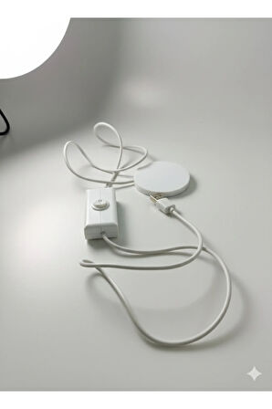 Bambu Lab Uyumlu LED Lamp Kit Muadili - Masa Abajur Aydınlatma Seti | USB Girişli ve Özel Anahtarlı