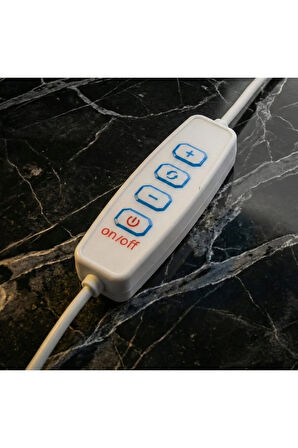 Bambu Lab Uyumlu LED Lamp Kit Muadili - Lamba Aydınlatma Seti | USB | Dimmer Arapuarlı | Sarı Işık