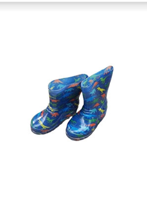 Desenli Erkek Çocuk Çizmeleri Astarsiz 1