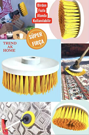 HALI VE KOLTUK YIKAMA FIRÇASI BANYO LAVABO FAYANSLAR BALKON MERDİVEN MERMERLER GİBİ BİRDEN FAZLA ALANDA TEMİZLİK İÇİN KULLANILABİLİR