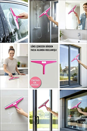 LÜKS ÇEKECEK ÇOK KULLANIŞLI camsil fayans ,banyo ,mutfak araba vb. alanlarda 2li set (23ve 33cm )