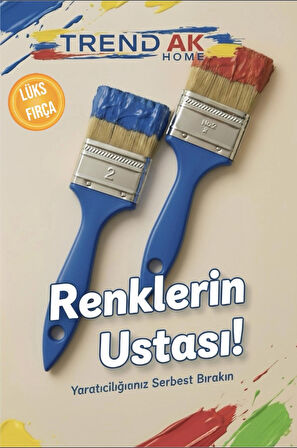 LÜKS KESTİRME BOYA FIRÇASI NO:2 