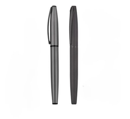 #Kalem Lüks Ofis Hediyelik Kaliteli İmza Yazı Tasarımı Metal Roller Kalem Siyah 1 Adet