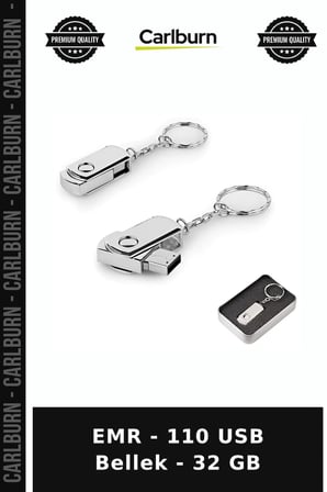 Özel Üretim Depolama Veri Aktarımı Taşınabilir Bilgisayar Aksesuarı EMR - 110 USB Bellek - 32 GB