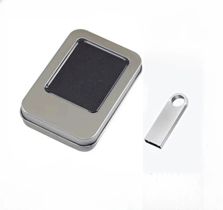 Özel Üretim Depolama Dosya Aktarım Taşınabilir Veri Saklama EMR - 109 Metal USB Bellek - 64 GB