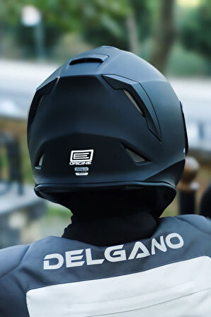 Dinamo Mat Siyah Full Face Kask